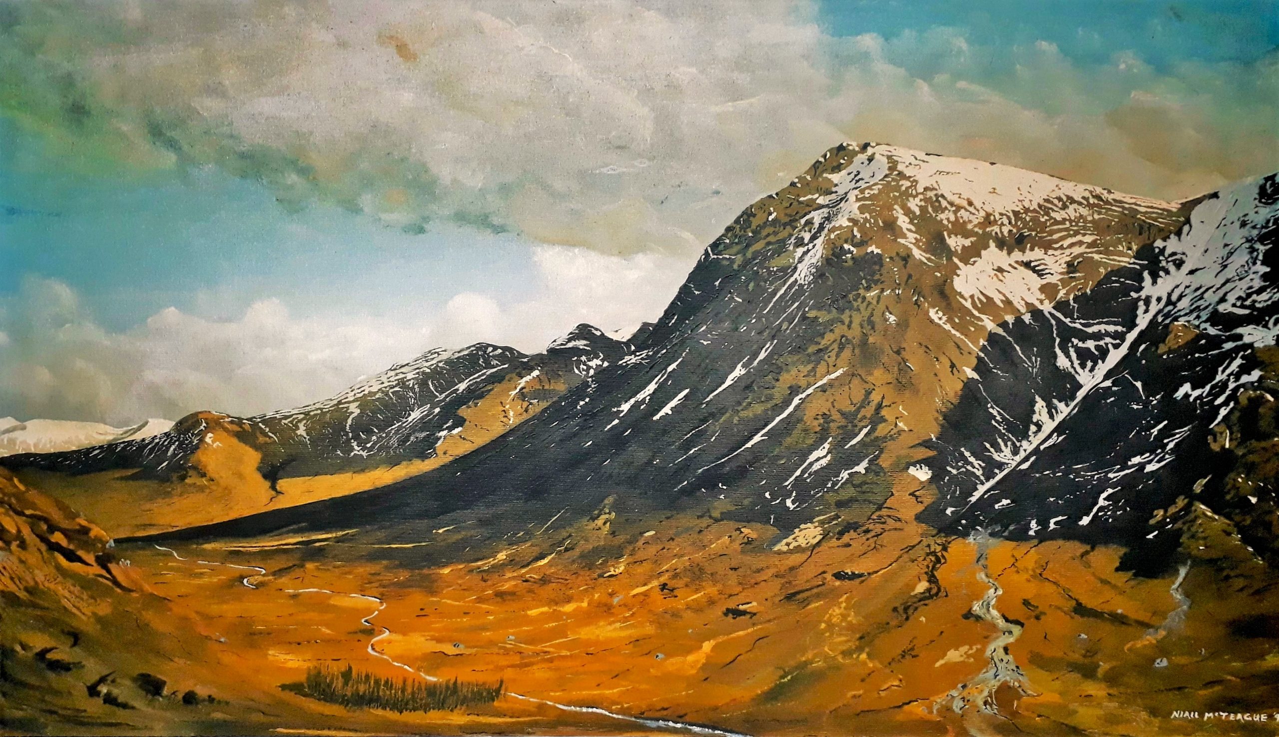 Glencoe from the Devils Staircase ed